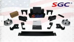 SGC Lift Kit – 4″ Block Kit for EZGO RXV (2008-2013) Elec/Gas