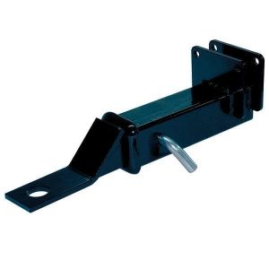 Trailer hitch for Yamaha Drive2 golf carts, model years 2017 and newer. Durable steel construction f.