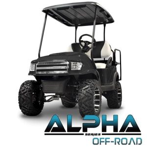 Off-road golf cart cowl kit for Club Car Precedent ALPHA series, black color, durable custom fit for.