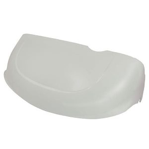 Bright white EZGO RXV front cowl for model years 2008-2015. Perfect replacement part for a clean, ne.