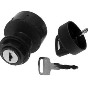 Key and ignition switch for Yamaha G22 golf cart. Includes key and lock cylinder for secure operatio.