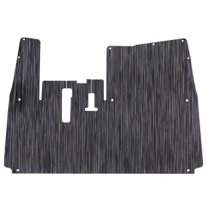 Yamaha Drive2 golf cart floor mat with black Ribweave design.