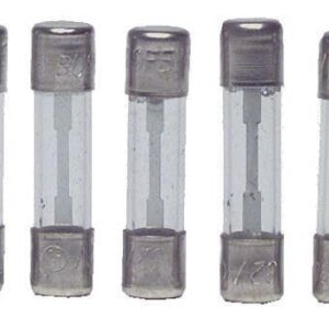 Fuse set -3/8 amp, 5-pack for electrical safety and circuit protection. Ideal for automotive and ele.
