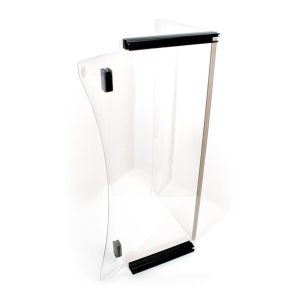 Folding windshield for EZGO Express Series S6 / L6 golf carts with 3/4 inch struts.