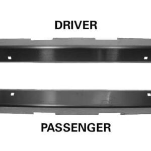 EZGO TXT driver side chrome sill plate for 1994-13 model.