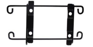 Custom ball washer bracket designed for EZ RXV golf cart drivers.