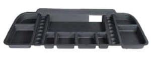 Yamaha G29/Drive 10-compartment underseat storage tray for golf carts.