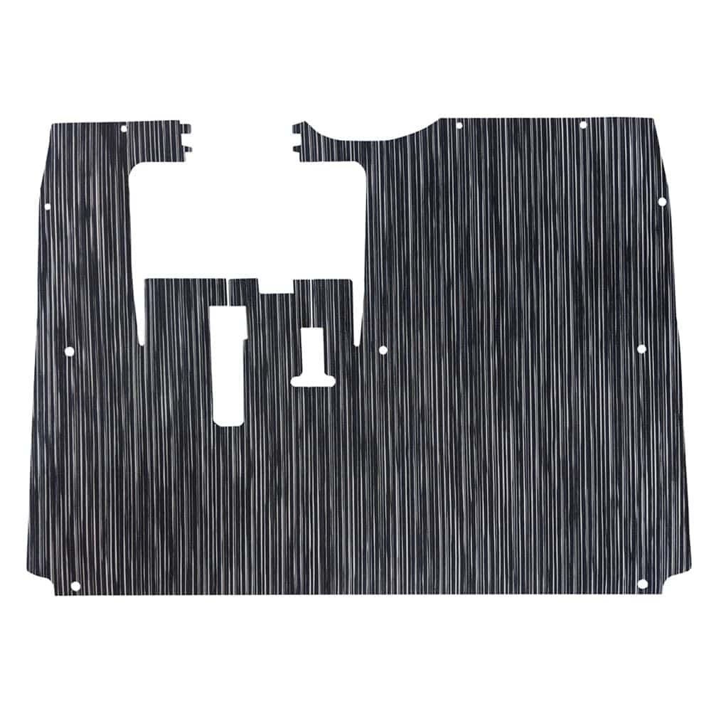 Black Ribweave Floor Mat for Yamaha G29 Drive.