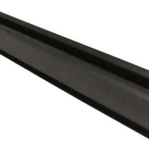 Windshield channel 3/4" x 12" designed for custom cart windshields and accessories.