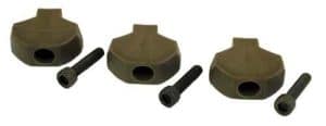Gas clutch button kit for Club Car DS and Precedent golf carts, years 1988-2015.