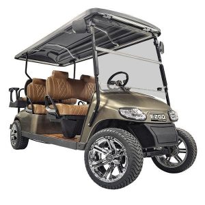 EZGO TXT Gas Golf Cart Stretch Kit with Harness for Comfort and Safety.