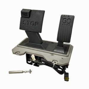 Pedal assembly with stop and go pedals for Star EV Capella 2/Sirius electric carts.