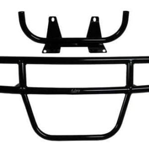 Brush Guard for Club Car Precedent golf cart, 2004 and newer models. Durable black steel constructio.