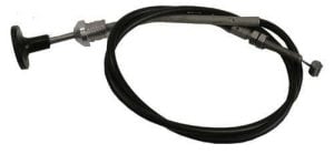 Choke cable for E-Z-GO ST400 golf carts with medium wheelbase, compatible with 2009 and newer models.