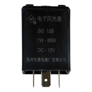 SG-153 LED Flasher for Star Classic Golf Cart, 12V, 1W-60W, reliable vehicle lighting component.