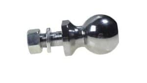 High-quality trailer ball hitch for secure towing and durability. Perfect for custom carts and trail.