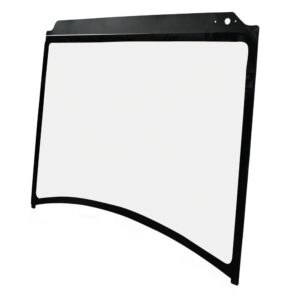 Windshield for Star EV Sirius electric vehicle with custom SAS Carts design.