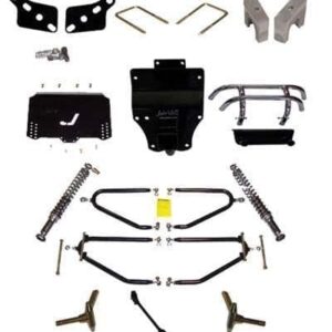 High-quality long travel kit for Club Car DS golf carts, designed for durability and performance.