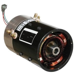 48V electric motor for golf carts and utility vehicles.