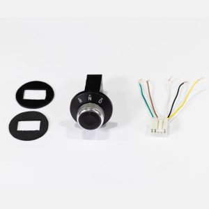 Rotary switch for forward and reverse with LED backlighting, ideal for custom carts and vehicle cont.