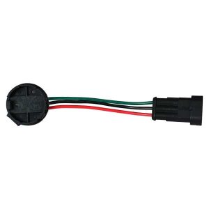 Speed sensor compatible with 1268 controllers, featuring a flat cap for easy installation.