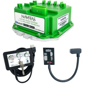 Controller kit for EZGO TXT golf carts with Navitas 600-Amp 36V system.