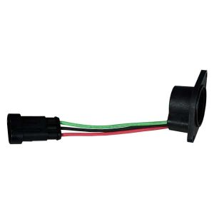 Speed sensor for 1268 controller with top hat flange, used in custom carts and industrial applicatio.