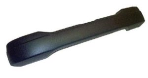 Yamaha G14-G22 black rear bumper for golf carts, durable and custom-fit.