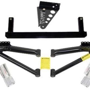 A-arm lift kit for Yamaha G16-G20 models, enhancing off-road performance and ride height.