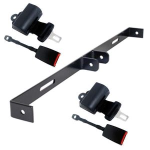 Retractable Seat Belt Kit for Carts and Vehicles.