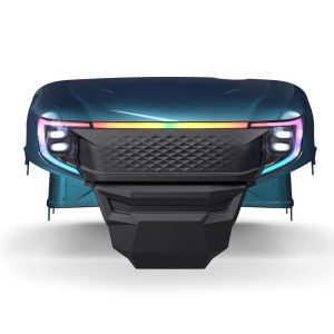 Custom MadJax® APEX body kit for carts, featuring sleek black finish and modern design. Perfect for.