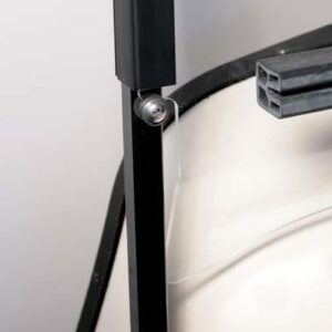 EZGO TXT folding windshield mounting bracket for golf carts.