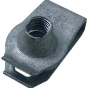 High-strength U-Nut for secure fastening, M6-1.0 thread, designed for reliable prevailing torque app.