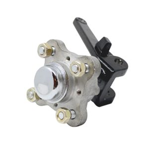 Spindle and hub assembly for Star EV Capella and Sirius golf carts. High-quality replacement part fo.