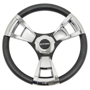 Gussi Italia Model 13 steering wheel for EZGO TXT-RXV golf carts.