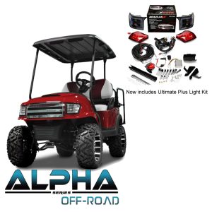 Off-road body kit and light kit for Club Car Precedent, Onward, Tempo models.