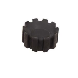 Black bumper for Club Car electric GE motors, model years 1982 and up.