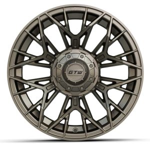 GTW Stellar Matte Bronze 15-inch wheel for custom carts.