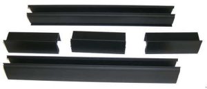 Yamaha Windshield Channel Kit parts for G14-19 models, durable and custom-fit.