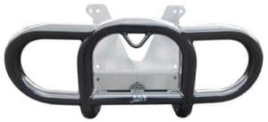 EZGO TXT Jake’s Winch Mount Bumper for off-road golf carts.