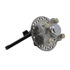 High-quality Sirius/Capella 4/4+2 driver side spindle/hub assembly for electric golf carts. Durable.