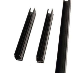 High-quality windshield channel kit for Club Car DS and Yamaha G2-G9 golf carts. Easy to install and.