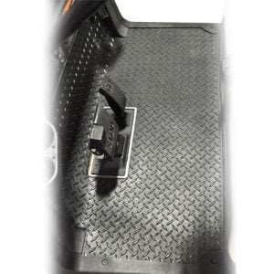 Diamond Plate floor mat for Club Car Precedent, Onward, Tempo with diamond pattern for durability an.