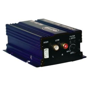 Bluetooth mini amplifier for custom carts and audio systems.