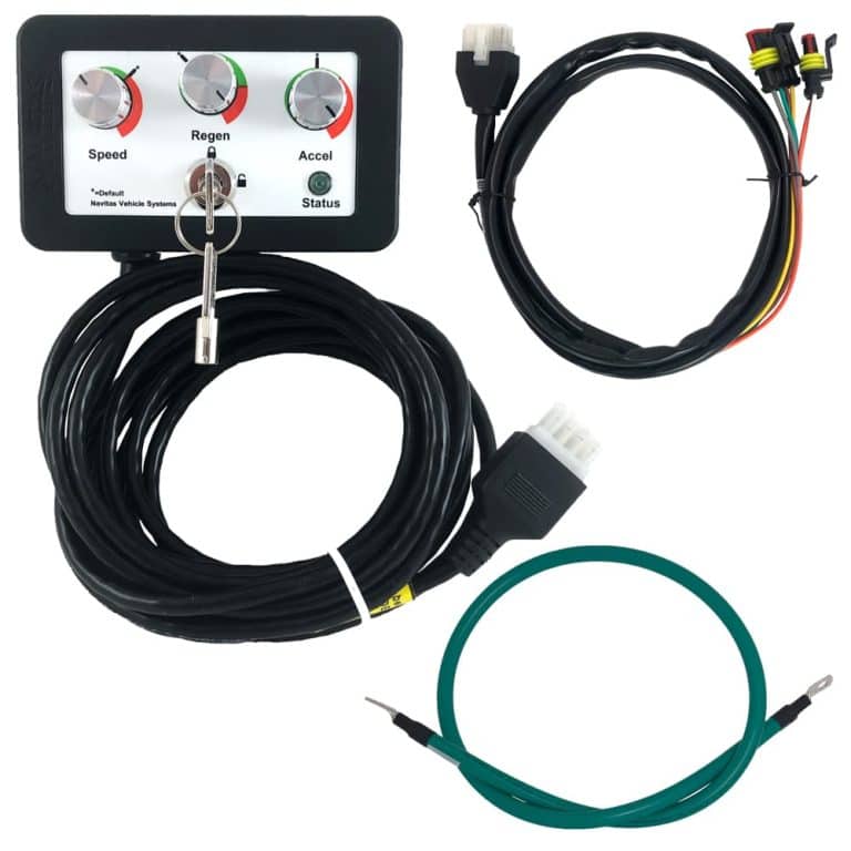 DC to AC conversion kit with controller and wiring for Club Car Onward, Tempo, Villager.
