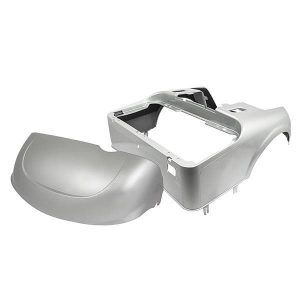 OEM Platinum front and rear body kit for EZGO RXV golf carts (2016+). Custom fit, durable, and desig.