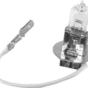 Halogen light bulb compatible with custom carts and lighting systems.