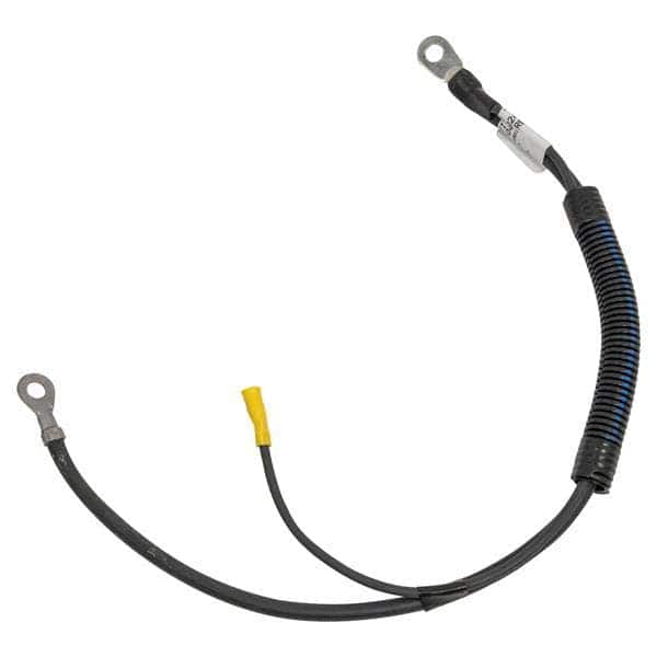 Negative battery cable for 2015-up Club Car Precedent golf cart with ground connection.