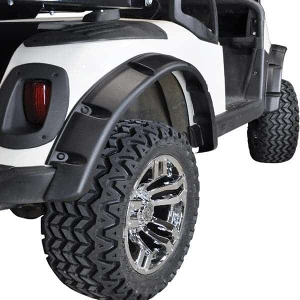 Fender flares for EZGO RXV golf cart (2008-2015) with custom fit and durable design.