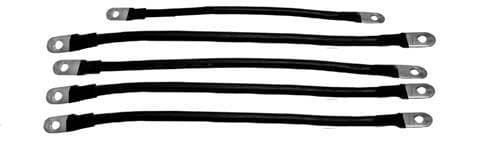 High-quality 48V battery cable set for Yamaha G22 golf carts.